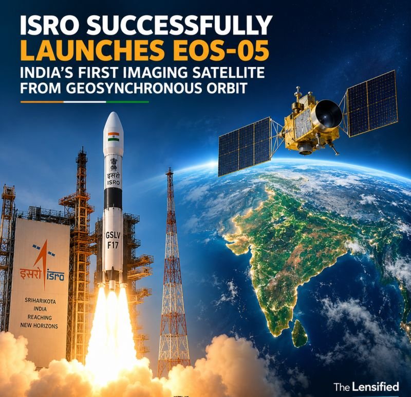 ISRO Successfully Launches #EOS-05